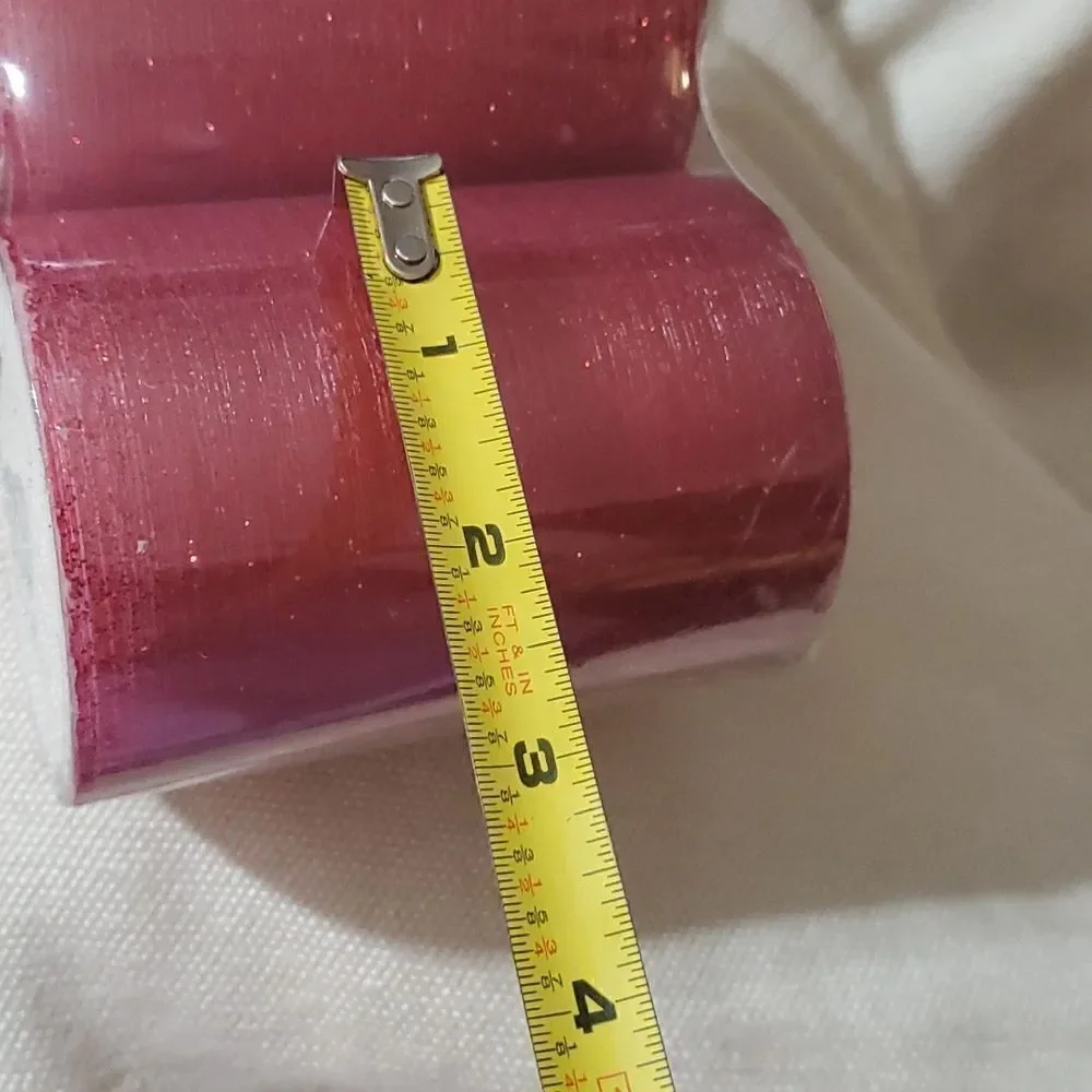 NWOT Red Pair of Christmas Candles